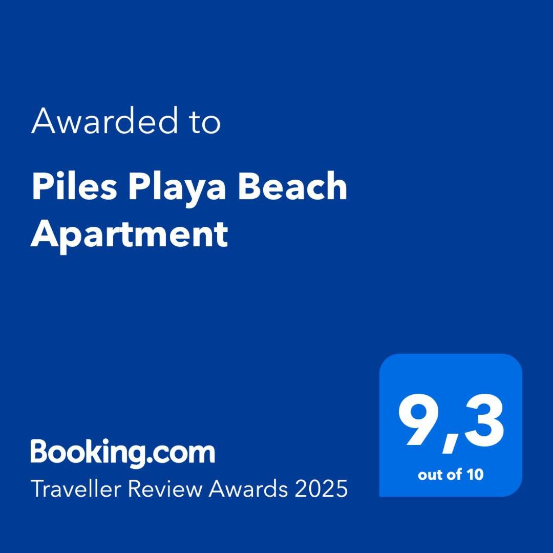 Piles Playa Beach Apartment 外观 照片
